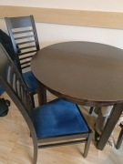 Stół drewniany wenge