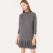 Mohito sukienka dzianinowa grafit XS