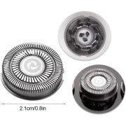 3 sztuki. Wymienne głowice golące do golarek Philips.