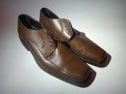 PÓŁBUTY - OBUWIE - BUTY - wizytowe - męskie - VAN LIER Holandia -rozmiar 42