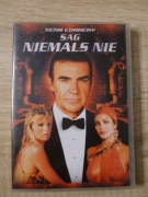NIGDY NIE MÓW NIGDY WIĘCEJ - BOND 007 ( 1983 ) Connery DVD najtaniej