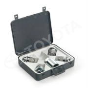 Toyota, Nakrętki antykradzieżowe - chromowane PW456-00013