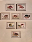 Wietnam 1976 Mi 866-73  U  ryby   idealna CIĘTA seria