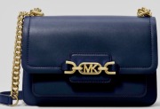 Michael Kors Heather duża torebka skórzana granatowa NOWA ORYGINAŁ