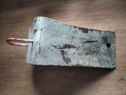 Klin blokada na koło TIR osobowe metalowy duży