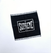 Supreme mini ręcznik (25cmx25cm). Kolor czarny. 1 szt. 