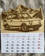 Kalendarz 2026 Fiat 126p MALUCH