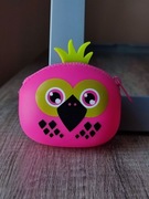 Portmonetka kosmetyczka papuga silikonowa 