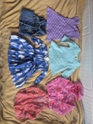 Sestaw markowych ubranek dla malutkiej dziewczynki 74-80cm