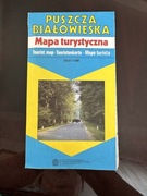 Puszcza Białowieska - mapa turystyczna