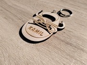 Breloczek bucik z personalizowanym imieniem