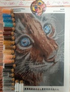 Zestaw haftu koralikowego 