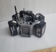 Uchwyt / Nosidło na baterie Makita, DeWalt, Milwauke, Parkside, Bosch