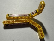 LEGO TECHNIC LIFTARM,MODYIFIED BENT THICK 1x11.5 P+L 32009pb013L 2 szt.