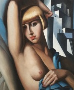 Obraz olejny-Kopia Tamary Łempickiej 