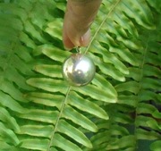 Wisior - kula srebrna pr. 925  