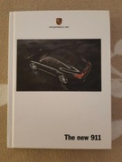 2008 Porsche 911 Prospekt ANGIELSKI 180 stron twarda okładka GB/UK