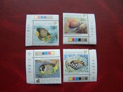 Singapur 1989 MNH Mi 579/82 Fauna Ryby
