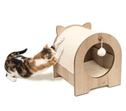 Drapak kryjówka legowisko 3w1 dla kota
