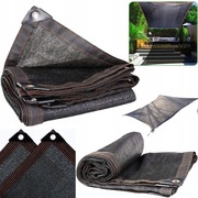 PLANDEKA CIENIUJĄCA OSŁONA ŻAGIEL PRZECIWSŁONECZNA 50% DUŻA 2X6M