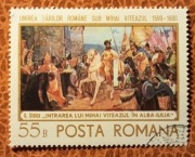 Wjazd Michała Walecznego do Alba Iulia. D. Stoic. Rumunia 1968 r