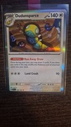 Karta Pokemon Dudunsparce holo 129/167 orginalna rare