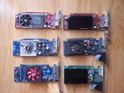 Zestaw Kart graficznych  szt. 6  PCI-E