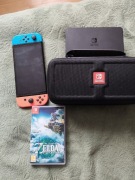 Nintendo Switch Oled plus dwie gry 