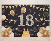 Zestaw na 18 kę full impreza baner serwetki Obrus