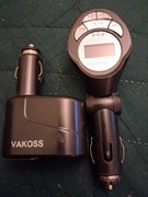 Modulator MP3 FM + Rozdzielacz  ładowarki  auta