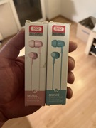 Dwie pary słuchawek do telefonu jack 3,5mm