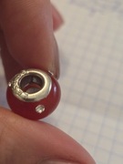 Koralik, charms, murano, lata 2000, zawieszka