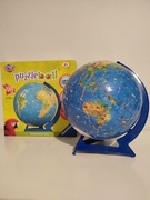 Trójwymiarowe puzzle 3D Ravensburger Globus Planeta Ziemia angielski