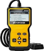 MOTOPOWER MP69033 skaner diagnostyczny OBD2, czytnik kodów błędów silnika