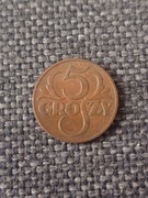 MONETA 1939 5 GROSZY