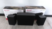 Sharp AQUOS Subwoofer CP-AWS0101 + Surround CP-AWS2001