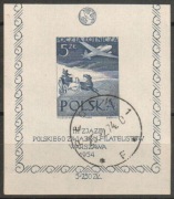 Fi. 711 ND ° znaczek z bloku 13 ND kasowany rzadkość