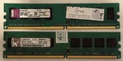 KINGSTON PAMIĘĆ RAM DDR2 1GB 800MHZ 1,8V DIMM KVR800D2N6/1G
