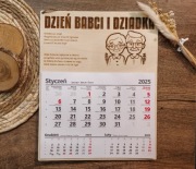 Kalendarz na prezent z okazji dnia babci i dziadka
