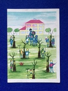 Olga Siemaszko karnet okolicznościowy pocztówka 