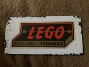 Lego 5007016 blaszana tabliczka w stylu retro