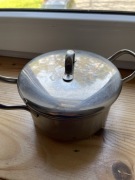 GARNUSZEK POLOWY - 10 cm (na kuchenkę turystyczną itp) NIERDZEWNA STAL