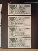 Banknot PRL 5000 zł Fryderyk Chopin