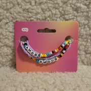 Zestaw dwóch naszyjników wielokolorowych Eloy