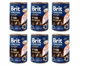 BRIT Premium By Nature Fish & Fish Skin Ryba 6x 400 g