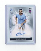 RIYAD MAHREZ GENUINE AUTOGRAPH MATCH ATTAX 2023