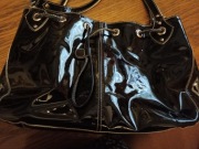 FURLA torebka lakierowana skóra 