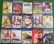 Zestaw Pakiet Gier PS2 Playstation 2 15 sztuk
