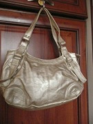 MARCONI złota stonowana torebka z eko skóry