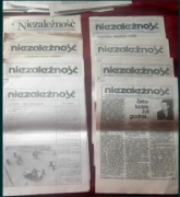 8x pismo NIEZALEŻNOŚĆ- SOLIDARNOŚĆ 80 i 81 rok